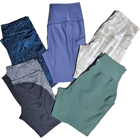 Yoga Pants, Legging, Bundle, Head, Eddie Bauer, Mondetta Lux, M&S Large 5 Pcs - Picture 1 of 8